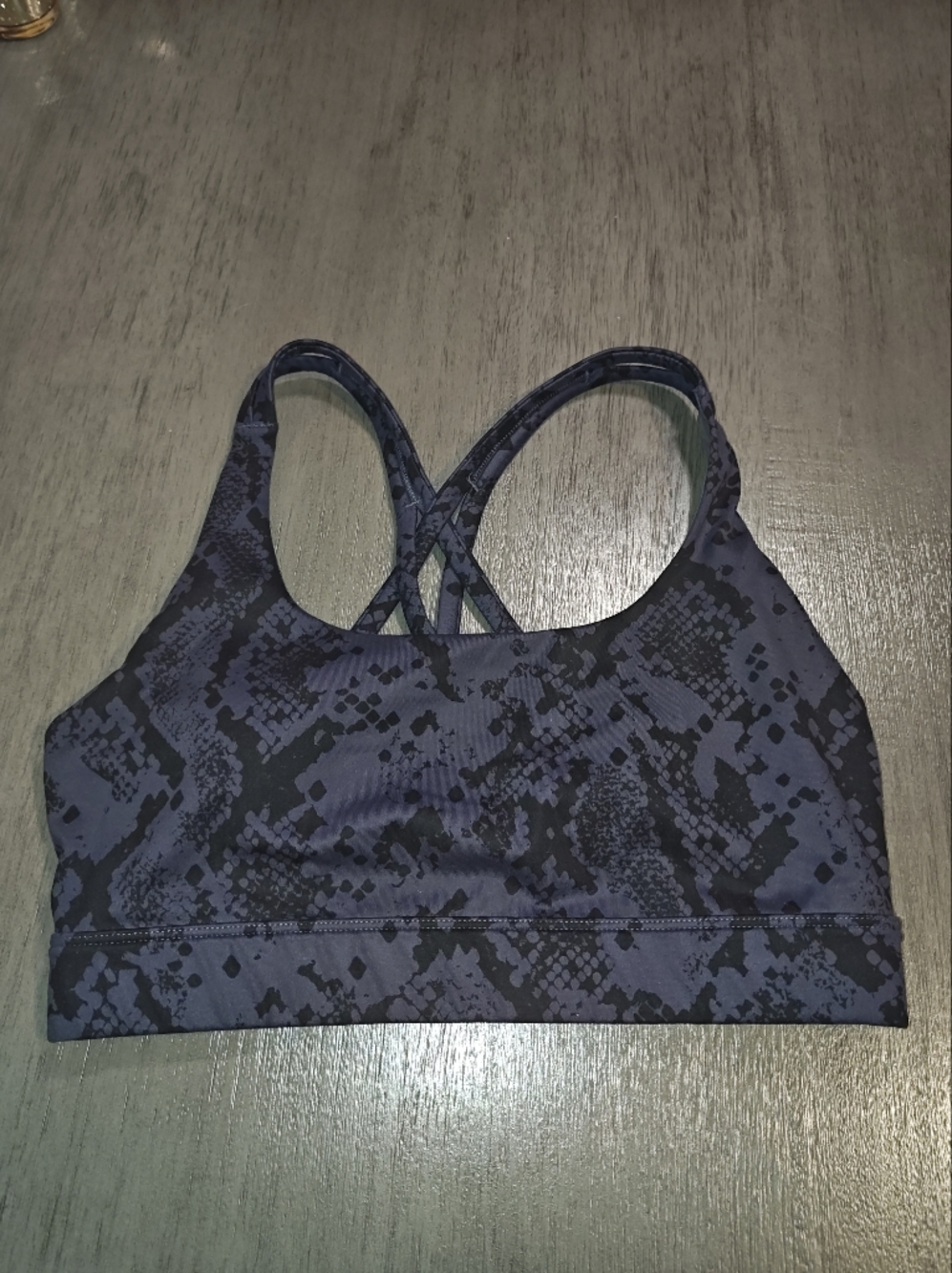 JoyLab Woman's‎ Sport Bra,Black And Grey,Size Small